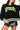 Black & Neon Green 'Spooky' Sweatshirt