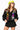 Black Rainbow Skeleton Button Up Cardigan