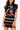Black, Purple, Orange & Green Stripe 'Hocus Pocus' Top