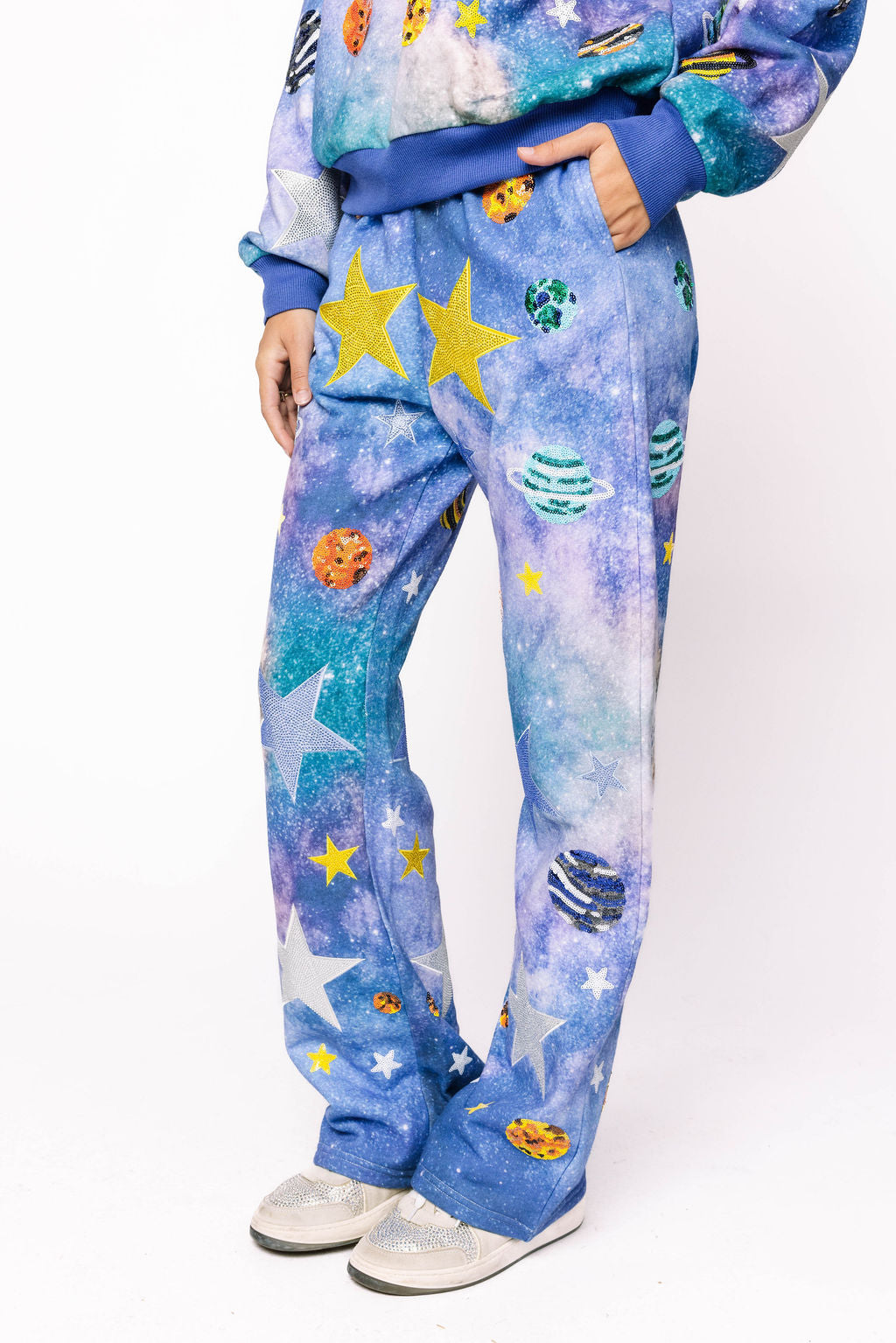 Sample Blue Galaxy Sweatpant