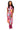 Pink Knit Multi Cowboy Boot Tank Midi Dress
