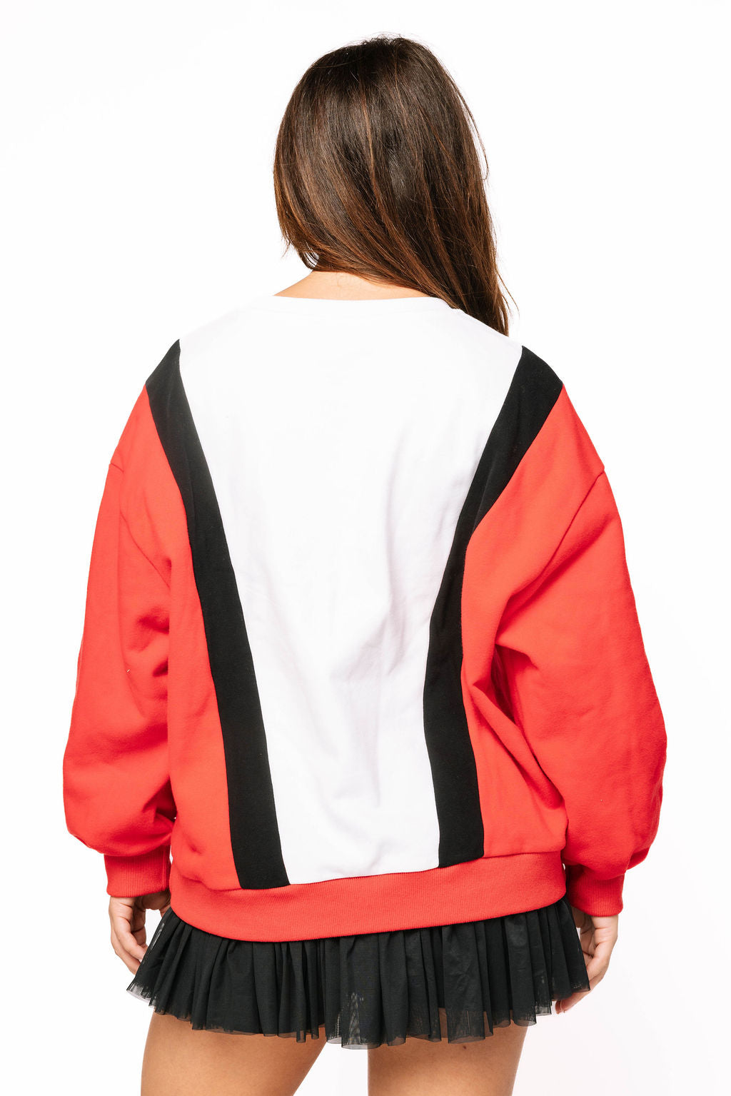 Licensed Sample - Georgia Football Player With Flag Sweatshirt