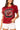 Licensed South Carolina Mascot Scattered Jewel Feather Short Sleeve Sweater