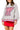 Licensed Ole Miss Grey Gingham Mascot Mock Neck Sweatshirt