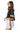 Sample Black, Orange & White Jersey Top & Skort Set