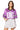 Sample Purple, Black & White Jersey Top & Skort Set