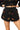 Black Multi Color Pom Pom Short