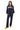 Sample Navy Plaid Sparkle Icon Sweatpant