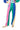Multi Colorblock Stripe QOS Sparkle Sweat Pant