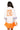 Licensed Sample Clemson Mascot Pocket Jersey Long Sleeve Dress