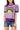 Licensed LSU Gingham Field, Players & Helmet Short Sleeve Sweater