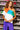Rainbow Ruffle One Shoulder