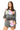 Charcoal Multi Gingham Ghost Patch Sweatshirt