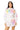 White Multi Gingham Ghost Button Up Top