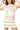 Ivory, Green & Purple 'Here For The Boos' Striped Knit Top
