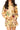 Beige Tattoo Cotton Button Up Top