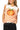 Ivory & Orange Striped Pumpkin Knit Tank