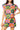 Multi Checkered Pumpkin Knit Top