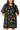 Black Multi Skeleton Cotton Dress