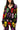Black Multi Skull Button Rhinestone Cardigan