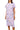 Lavender Multi Crayon Scribble Midi Tee Dress
