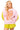 Pink & Green Colorblock Orange QOS Logo Short