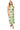 Green & White Gingham Beaded Strawberry Button Up Collar Midi Dress