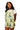 Sample Pale Green Multi Sailboats Gauze Tie Sleeve Romper