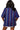 Sample Navy, Red, White, & Royal Rhinestone Striped PJ Top