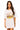 Sample White Sequin Hamburger Tee Dress
