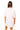 Sample White Sequin Hamburger Tee Dress
