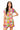 Sample Multi Colorblock Passports Knit Button Down Dress