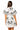 Sample Mint Sandhill Crane Poof Sleeve Tie Waist Dress