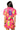 Sample Pink Multi Sauces Button Down Collar Top & Skort Set