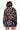 Sample Navy Multi Vintage Tennis Racquets & Balls Collar Sweatshirt & Skort Set