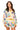 Sample Yellow Trim Multi Tennis Racquets & Balls Button Up Cardigan & Short Set