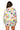 Sample Yellow Trim Multi Tennis Racquets & Balls Button Up Cardigan & Short Set