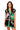 Sample Black Colorblock Trim Multi Tennis Icon Knit Button Down Sleeveless Dress