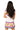 Sample White Multi Stripe Tennis Racquets & Balls Knit Dress