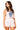 Sample White USA Queen Card Cotton Cutout Tank & Short Set