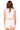 Sample White USA Queen Card Cotton Cutout Tank & Short Set