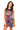 Sample Red, White, & Blue Aztec American Flag Knit Tank Dress