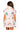 Sample White Multi Vespa Cotton Button Down Dress