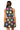 Sample Black & White Polka Dot Multi Neon Tennis Balls Button Down Tank Dress