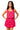 Sample Hot Pink Gauze Beaded American Flag Tank & Skort Set
