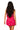 Sample Hot Pink Gauze Beaded American Flag Tank & Skort Set