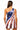 Sample Full Sequin American Flag One Shoulder Dress