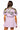 Sample Lavender Tibetan Tiger Poof Sleeve Dress
