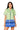 Sample Tennis Court Rickrack Tie Front Top & Skort Set