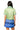 Sample Tennis Court Rickrack Tie Front Top & Skort Set